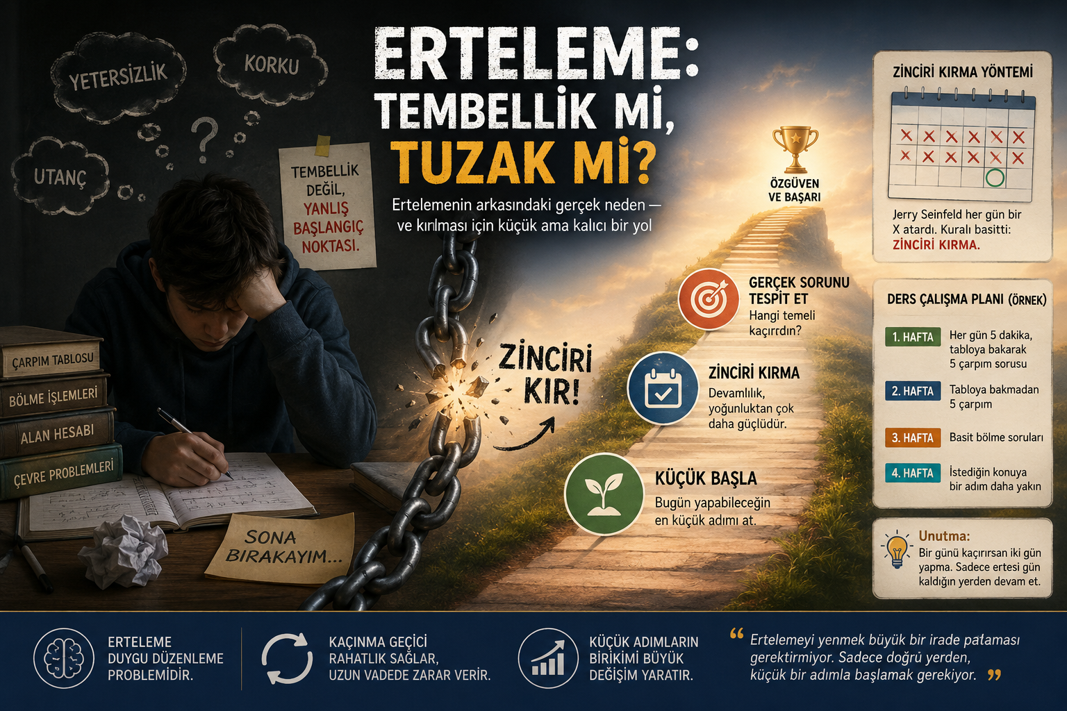 Erteleme: Tembellik mi, Tuzak mı?